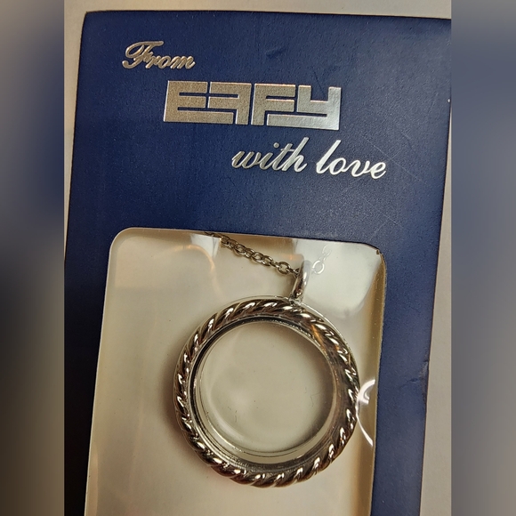 New Effy Necklace Silver Pendant Necklace Gift Anniversary Girlfiends - Picture 4 of 4
